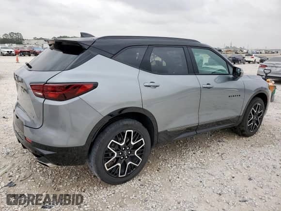 2024 Chevrolet Blazer RS with VIN 3GNKBERS0RS138137, listed as a Copart auction lot 57655375 with 14,997 mi miles and Clean title. Bid and sale history available at DreamBid. Image 3.