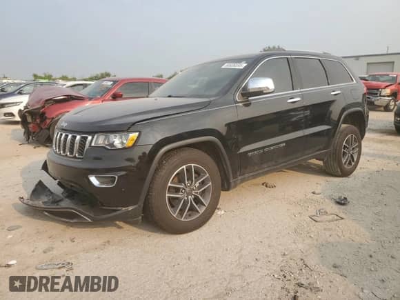 2019 Jeep Grand Cherokee Limited with VIN 1C4RJFBG2KC703778, listed as a Copart auction lot 66936595 with 52,452 mi miles and Salvage title. Bid and sale history available at DreamBid. Image 1.