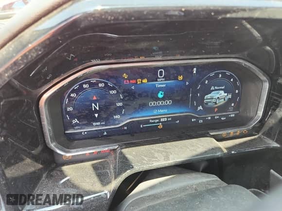 2023 Chevrolet Silverado 1500 LT with VIN 1GCRDDED3PZ272840, listed as a Copart auction lot 60309255 with 15,161 mi miles and Salvage title. Bid and sale history available at DreamBid. Image 9.
