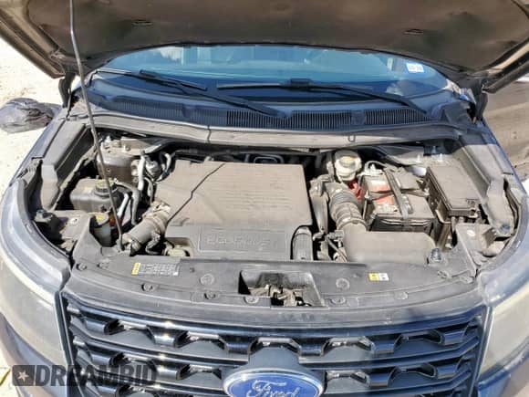 2017 Ford Explorer Sport z VIN 1FM5K8GT8HGA98837, wystawiony jako Copart lot #71100525 z przebiegiem 119 120 mil mil oraz Szkoda całkowita • Salvage title. Historia ofert i sprzedaży dostępna na DreamBid. Obrazek 12.