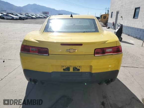 2014 Chevrolet Camaro LS with VIN 2G1FE1E34E9160330, listed as a Copart auction lot 68436005 with 64,820 mi miles and Salvage title. Bid and sale history available at DreamBid. Image 6.