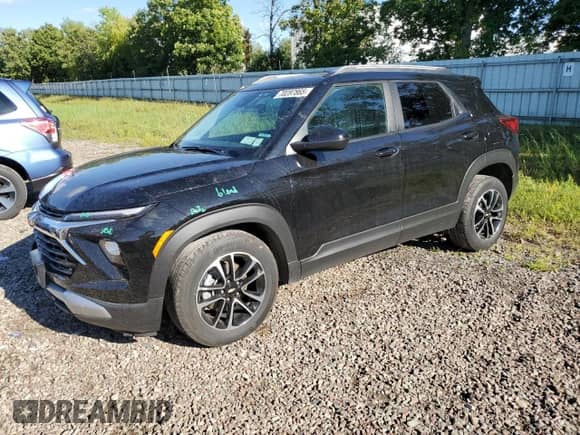 2024 Chevrolet TrailBlazer LT with VIN KL79MPS29RB028588, listed as a Copart auction lot 70287865 with 25,254 mi miles and Salvage title. Bid and sale history available at DreamBid. Image 1.
