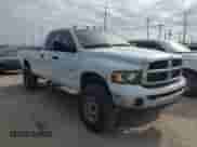 2005 Dodge 2500 SLT with VIN 3D7KS28C65G753800, listed as a IAAI auction lot 43515969 with 282,517 mi miles and . Bid and sale history available at DreamBid. Image 1.