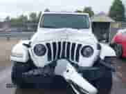 2021 Jeep Wrangler Unlimited Sahara with VIN 1C4HJXEG1MW597127, listed as a IAAI auction lot 43354032 with 82,436 mi miles and . Bid and sale history available at DreamBid. Image 12.