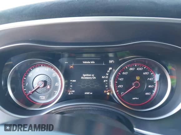 2020 Dodge Charger Scat Pack with VIN 2C3CDXGJ3LH232301, listed as a IAAI auction lot 43086949 with 69,387 mi miles and . Bid and sale history available at DreamBid. Image 7.