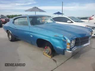 1971 Chevrolet Chevelle with VIN 136371B136121, listed as a Copart auction lot 49047484 with 84,325 mi miles and Salvage title. Bid and sale history available at DreamBid. Image 4.