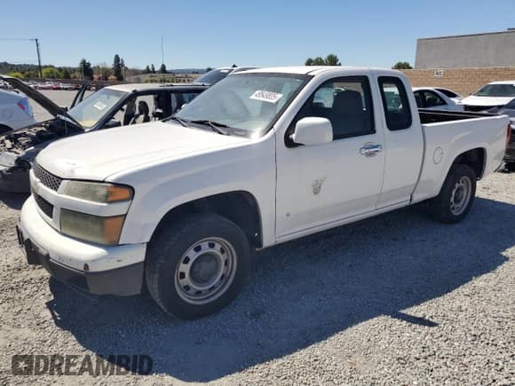 2009 Chevrolet Colorado Work Truck with VIN 1GCCS19E098134436, listed as a Copart auction lot 49549805 with 229,391 mi miles and Salvage title. Bid and sale history available at DreamBid. Image 1.