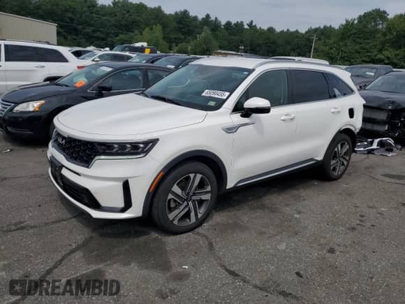 2022 Kia Sorento SX with VIN KNDRJDLH7N5066620, listed as a Copart auction lot 65090455 with 37,350 mi miles and Salvage title. Bid and sale history available at DreamBid. Image 1.