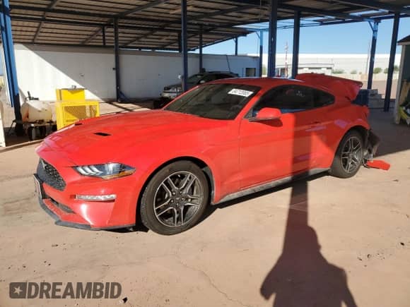 2023 Ford Mustang EcoBoost Premium with VIN 1FA6P8THXP5110370, listed as a Copart auction lot 84712065 with 33,559 mi miles and Salvage title. Bid and sale history available at DreamBid. Image 1.