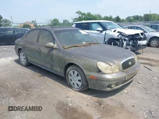 2003 Hyundai Sonata with VIN KMHWF25S93A739893, listed as a IAAI auction lot 42496457 with 152,038 mi miles and . Bid and sale history available at DreamBid. Image 1.