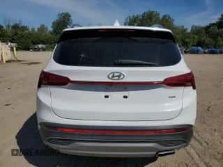 2021 Hyundai Santa Fe SEL with VIN 5NMS2DAJXMH349349, listed as a Copart auction lot 71460765 with 52,182 mi miles and Non repairable. Bid and sale history available at DreamBid. Image 6.