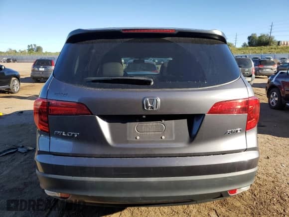 2018 Honda Pilot LX с VIN 5FNYF6H16JB051636, выставлен на аукционе Copart как лот 81814735 с пробегом 52 826 миль миль и Списание • Salvage title. История ставок и продаж доступна на DreamBid. Изображение 6.