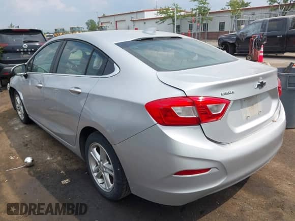 2017 Chevrolet Cruze LT with VIN 1G1BE5SM4H7154150, listed as a IAAI auction lot 42912245 with 73,914 mi miles and . Bid and sale history available at DreamBid. Image 3.
