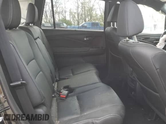 2021 Honda Passport Elite with VIN 5FNYF8H01MB033021, listed as a Copart auction lot 53395775 with 50,643 mi miles and Salvage title. Bid and sale history available at DreamBid. Image 11.