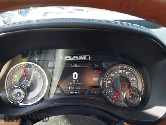 2020 Ram 1500 Longhorn with VIN 1C6SRFKT5LN185329, listed as a IAAI auction lot 41709711 with 78,586 mi miles and . Bid and sale history available at DreamBid. Image 7.