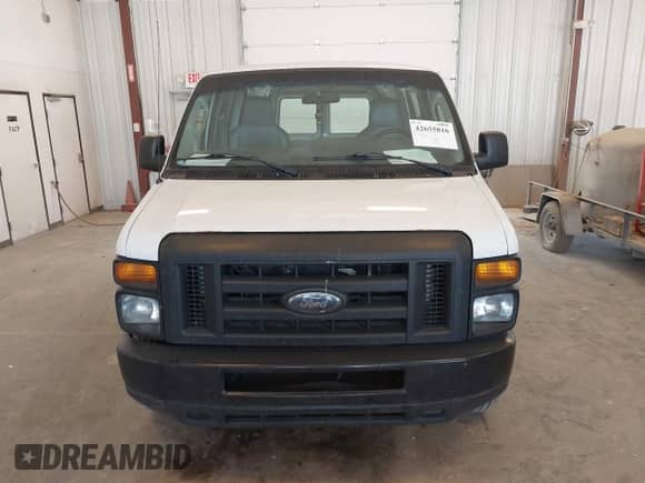 2014 Ford Econoline Cargo Commercial with VIN 1FTNE2EW8EDA09190, listed as a IAAI auction lot 42655816 with 212,534 mi miles and . Bid and sale history available at DreamBid. Image 6.