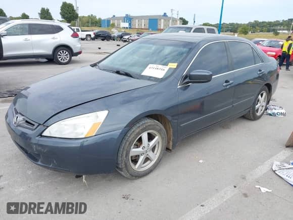 2005 Honda Accord EX-L with VIN 1HGCM568X5A089509, listed as a IAAI auction lot 43148316 with 187,695 mi miles and . Bid and sale history available at DreamBid. Image 2.
