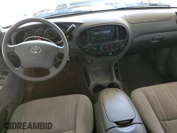 2005 Toyota Tundra SR5 z VIN 5TBRT34105S456421, wystawiony jako Copart lot #81968065 z przebiegiem 199 229 mil mil oraz Szkoda całkowita • Salvage title. Historia ofert i sprzedaży dostępna na DreamBid. Obrazek 8.