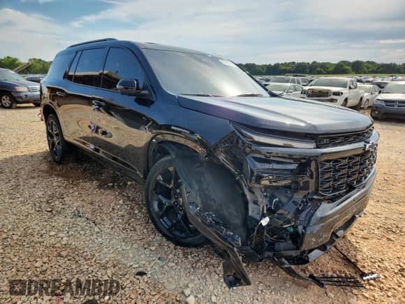 2024 Chevrolet Traverse FWD RS z VIN 1GNERLKS6RJ204375, wystawiony jako Copart lot #69848065 z przebiegiem Nie podano mil oraz Szkoda całkowita • Salvage title. Historia ofert i sprzedaży dostępna na DreamBid. Obrazek 4.