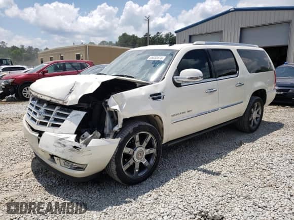 2010 Cadillac Escalade ESV Premium with VIN 1GYUKJEF5AR218683, listed as a Copart auction lot 55533974 with 245,499 mi miles and Salvage title. Bid and sale history available at DreamBid. Image 1.