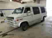 1991 Chevrolet Chevy Van with VIN 2GBEG25K3M4139897, listed as a Copart auction lot 59696435 with 187,843 mi miles and Clean title. Bid and sale history available at DreamBid. Image 1.