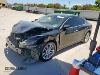 2014 Nissan Maxima S with VIN 1N4AA5AP5EC491252, listed as a Copart auction lot 65952245 with Not provided miles and Salvage title. Bid and sale history available at DreamBid. Image 1.