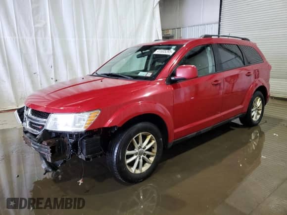2014 Dodge Journey SXT with VIN 3C4PDDBG7ET193116, listed as a Copart auction lot 71235125 with 233,405 mi miles and Non repairable. Bid and sale history available at DreamBid. Image 1.