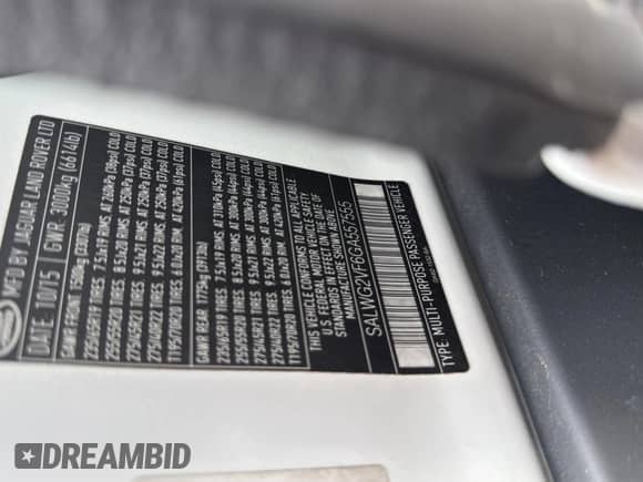 2016 Land Rover Range Rover Sport SE с VIN SALWG2VF6GA557555, выставлен на аукционе Copart как лот 63278025 с пробегом 146 004 миль миль и Чистый • Clean title. История ставок и продаж доступна на DreamBid. Изображение 10.