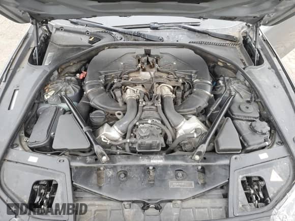 2011 BMW 5 Series 550i xDrive with VIN WBAFU9C5XBC278297, listed as a Copart auction lot 80525375 with 106,628 mi miles and Clean title. Bid and sale history available at DreamBid. Image 11.