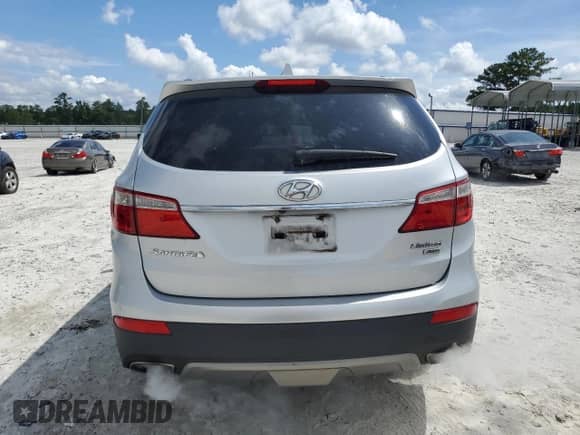 2013 Hyundai Santa Fe Limited with VIN KM8SRDHFXDU020295, listed as a Copart auction lot 68047755 with 111,968 mi miles and Clean title. Bid and sale history available at DreamBid. Image 6.
