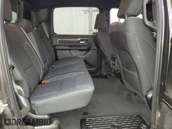 2022 Ram 1500 Big Horn with VIN 1C6RRFMG7NN424431, listed as a Copart auction lot 81327024 with 49,578 mi miles and Salvage title. Bid and sale history available at DreamBid. Image 11.