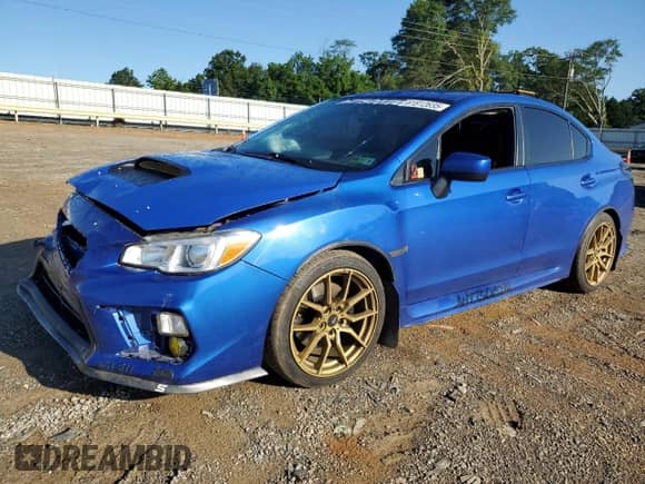 2021 Subaru WRX Premium with VIN JF1VA1C65M9812880, listed as a Copart auction lot 61812635 with 87,615 mi miles and Salvage title. Bid and sale history available at DreamBid. Image 1.