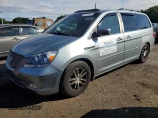 2005 Honda Odyssey Touring with VIN 5FNRL38815B107027, listed as a Copart auction lot 81371525 with 187,290 mi miles and Salvage title. Bid and sale history available at DreamBid. Image 1.