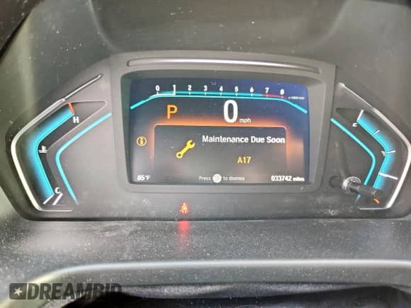 2019 Honda Odyssey EX с VIN 5FNRL6H50KB046725, выставлен на аукционе Copart как лот 69741515 с пробегом 33 742 миль миль и Чистый • Clean title. История ставок и продаж доступна на DreamBid. Изображение 9.