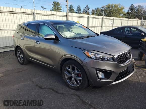 2016 Kia Sorento SX с VIN 5XYPKDA5XGG091647, выставлен на аукционе Copart как лот 87248855 с пробегом Не указан миль и Списание • Salvage title. История ставок и продаж доступна на DreamBid. Изображение 4.