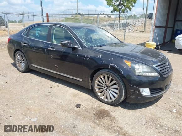2014 Hyundai Equus Signature with VIN KMHGH4JH5EU089417, listed as a IAAI auction lot 42939834 with 86,073 mi miles and . Bid and sale history available at DreamBid. Image 1.