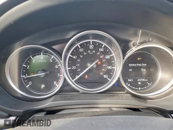 2023 Mazda CX-5 S Carbon Edition z VIN JM3KFBCM1P0105696, wystawiony jako Copart lot #63983385 z przebiegiem 23 736 mil mil oraz Czysty tytuł • Clean title. Historia ofert i sprzedaży dostępna na DreamBid. Obrazek 9.