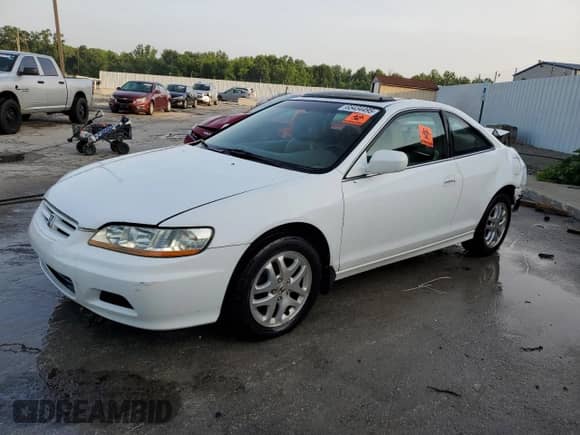 2002 Honda Accord EX with VIN 1HGCG22502A009082, listed as a Copart auction lot 65434495 with 121,095 mi miles and Non repairable. Bid and sale history available at DreamBid. Image 1.