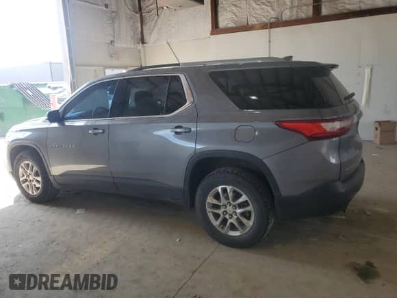 2018 Chevrolet Traverse LT Cloth with VIN 1GNERGKW3JJ107875, listed as a Copart auction lot 61627745 with 133,980 mi miles and Salvage title. Bid and sale history available at DreamBid. Image 2.