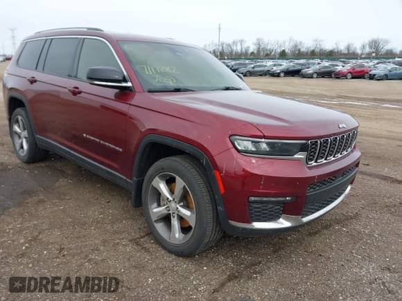 2021 Jeep Grand Cherokee Limited with VIN 1C4RJJBG7M8207982, listed as a IAAI auction lot 41968114 with 71,504 mi miles and . Bid and sale history available at DreamBid. Image 1.