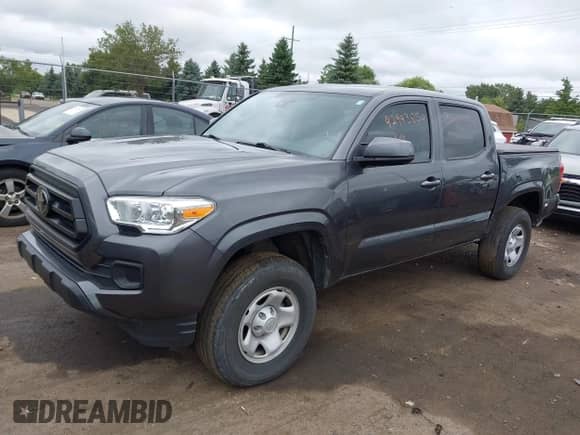 2023 Toyota Tacoma SR with VIN 3TMCZ5ANXPM538495, listed as a IAAI auction lot 42993850 with 41,728 mi miles and . Bid and sale history available at DreamBid. Image 18.