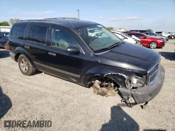 2006 Dodge Durango SXT z VIN 1D4HD38N36F174615, wystawiony jako Copart lot #50635315 z przebiegiem 152 572 mil mil oraz Szkoda całkowita • Salvage title. Historia ofert i sprzedaży dostępna na DreamBid. Obrazek 4.