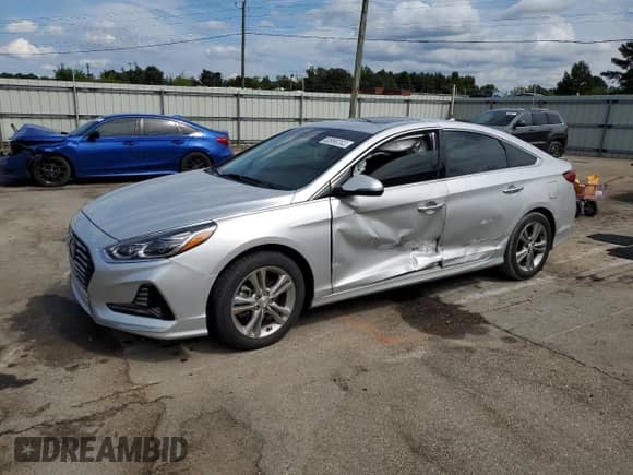 2018 Hyundai Sonata SEL z VIN 5NPE34AF0JH591006, wystawiony jako Copart lot #83996265 z przebiegiem 105 966 mil mil oraz Szkoda całkowita • Salvage title. Historia ofert i sprzedaży dostępna na DreamBid. Obrazek 1.