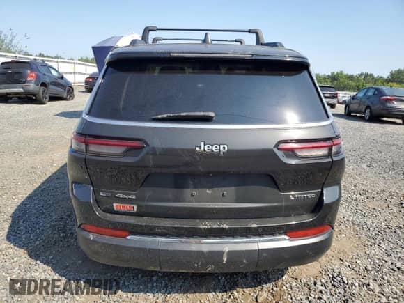 2022 Jeep Grand Cherokee Limited с VIN 1C4RJKBGXN8507510, выставлен на аукционе Copart как лот 66047045 с пробегом Не указан миль и Списание • Salvage title. История ставок и продаж доступна на DreamBid. Изображение 6.