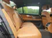 2019 BMW 7 Series 750i xDrive with VIN WBA7F2C58KB240160, listed as a Copart auction lot 63330615 with 22,916 mi miles and Salvage title. Bid and sale history available at DreamBid. Image 10.