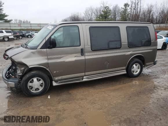 2002 Chevrolet Express с VIN 1GBFG15R221233379, выставлен на аукционе Copart как лот 80427284 с пробегом 131 000 миль миль и Списание • Salvage title. История ставок и продаж доступна на DreamBid. Изображение 1.