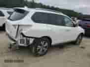 2019 Nissan Pathfinder SL with VIN 5N1DR2MM7KC590310, listed as a Copart auction lot 80301445 with 51,823 mi miles and Salvage title. Bid and sale history available at DreamBid. Image 3.