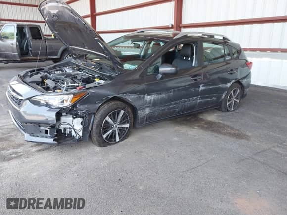 2023 Subaru Impreza Premium с VIN 4S3GTAV65P3705037, выставлен на аукционе IAAI как лот 42381399 с пробегом 42 022 миль миль и . История ставок и продаж доступна на DreamBid. Изображение 6.