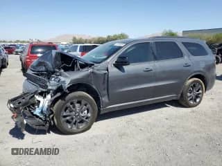 2025 Dodge Durango GT with VIN 1C4RDHDG3SC528361, listed as a Copart auction lot 60160495 with 710 mi miles and Salvage title. Bid and sale history available at DreamBid. Image 1.