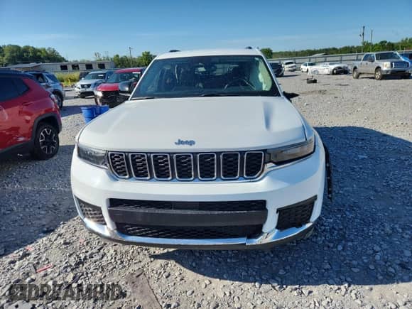 2023 Jeep Grand Cherokee Laredo with VIN 1C4RJKAG8P8886964, listed as a Copart auction lot 64166715 with 35,923 mi miles and Salvage title. Bid and sale history available at DreamBid. Image 5.